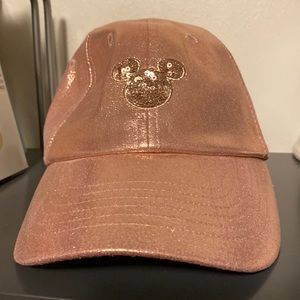 Mickey Mouse glitter baseball cap